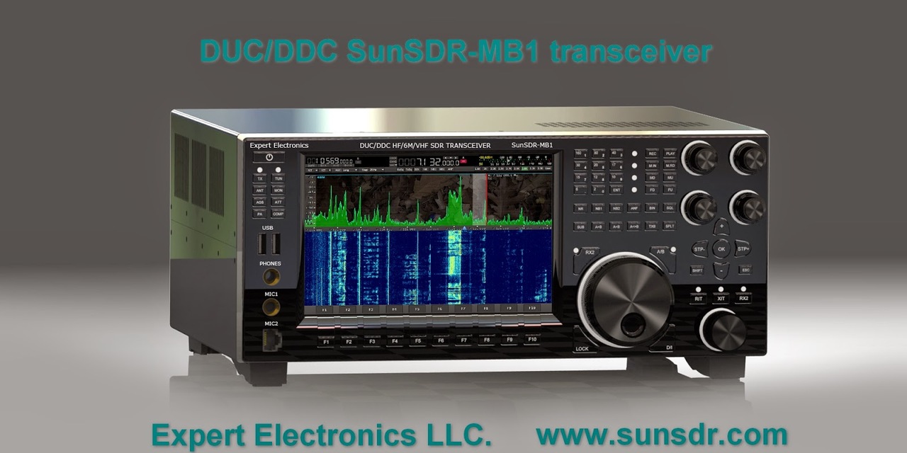 SunSDR-MB1 – finally a proper modern transceiver