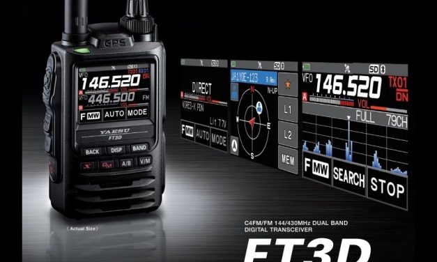 Yaesu FT3D – new flagship VHF/UHF handheld