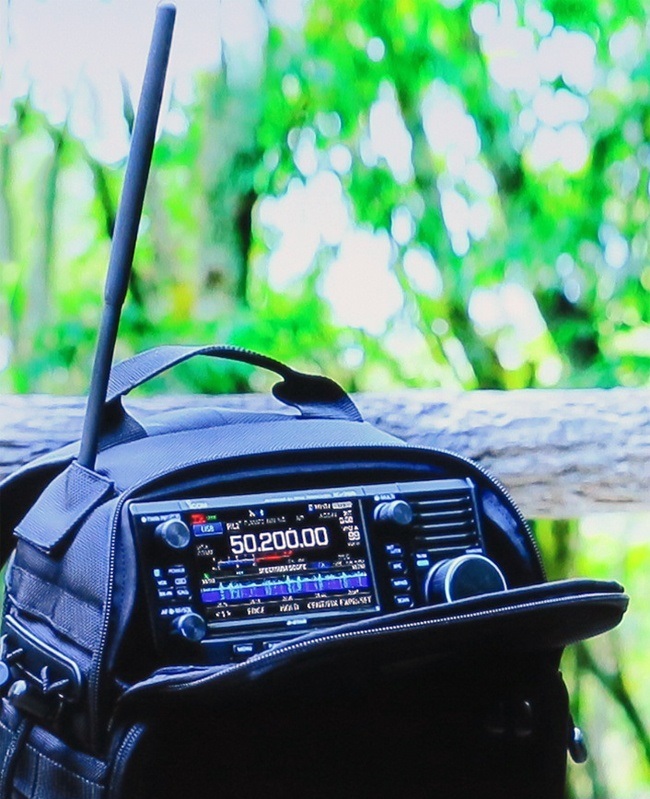 Icom IC-705 HF/VHF/UHF portable SDR transceiver – full details